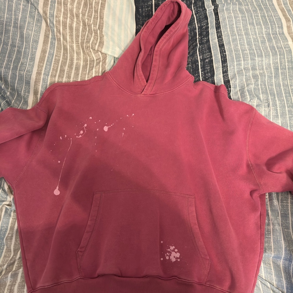 Hollister Pink Baggy Hoodie